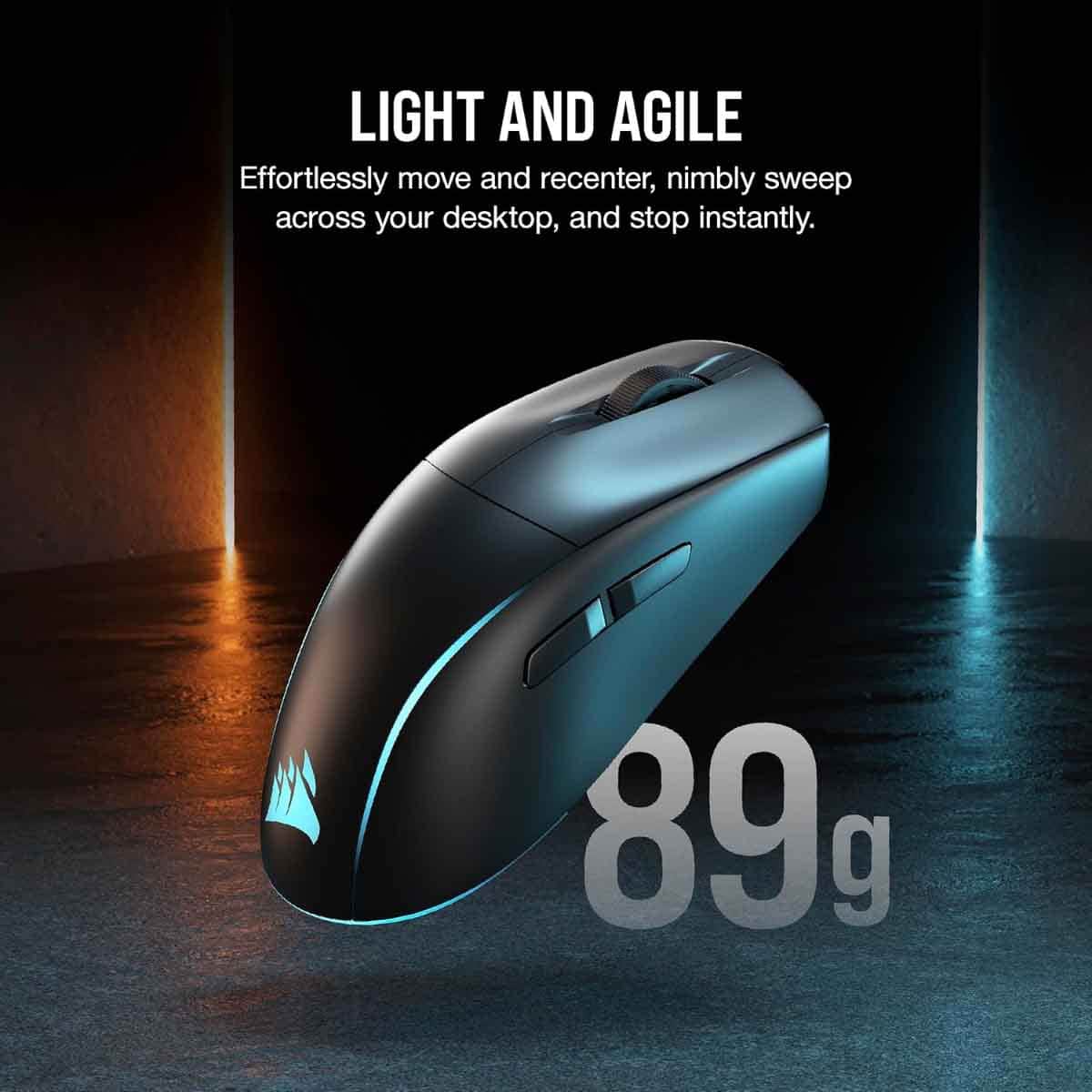 Corsair M75 Lightweight RGB Wireless Gaming Mouse
