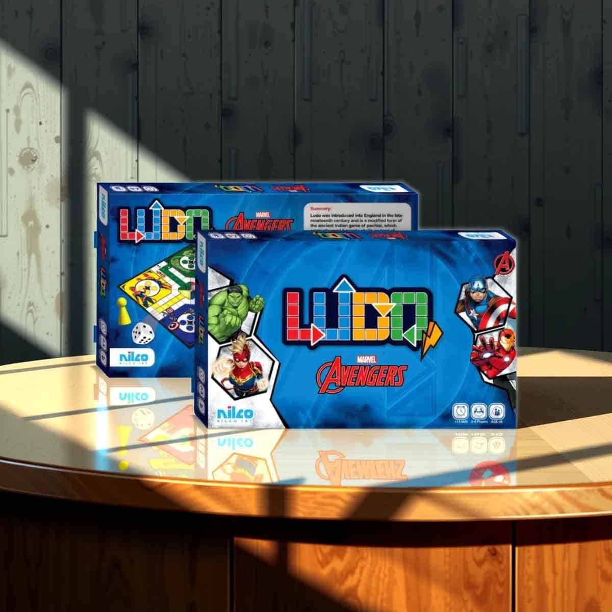 Nilco Marvel Avengers Ludo Game Unisex, 5-7 Years