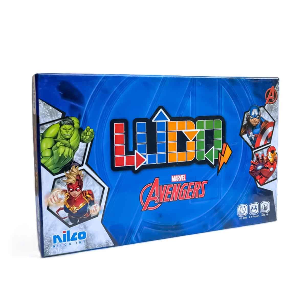 Nilco Marvel Avengers Ludo Game Unisex, 5-7 Years