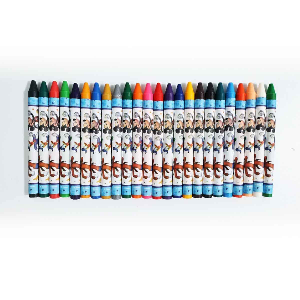 Disney Junior 24-Colours Crayons Unisex, 3-4 Years