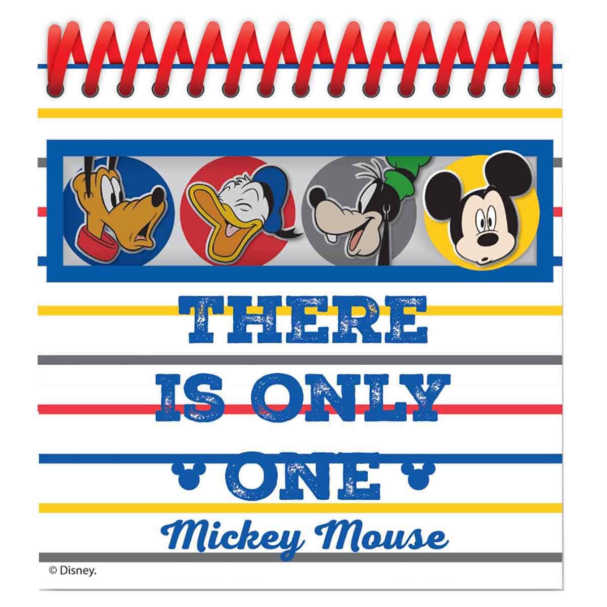 Mickey Mouse 4-Piece Die-Cut Notepads Set