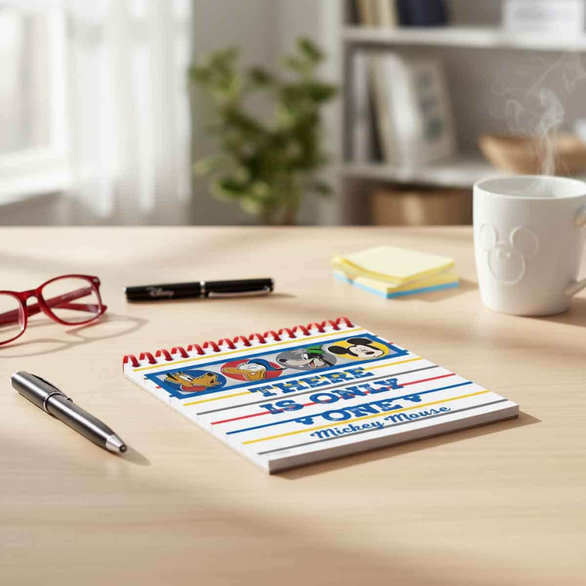 Mickey Mouse 4-Piece Die-Cut Notepads Set