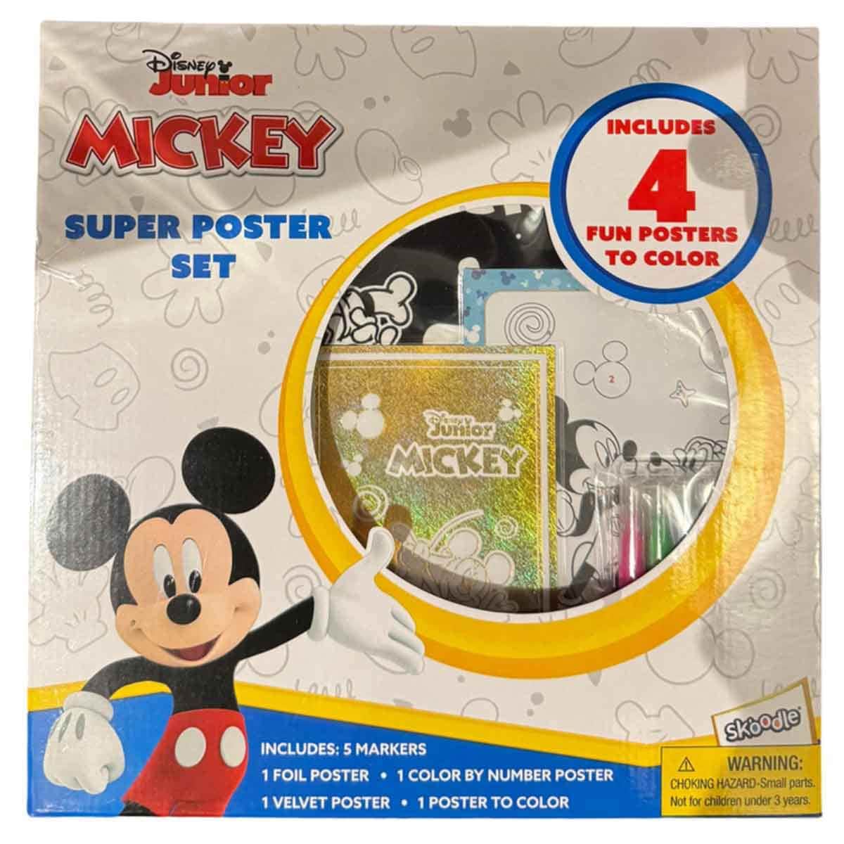 Disney Junior Poster Set Unisex, 3-4 Years