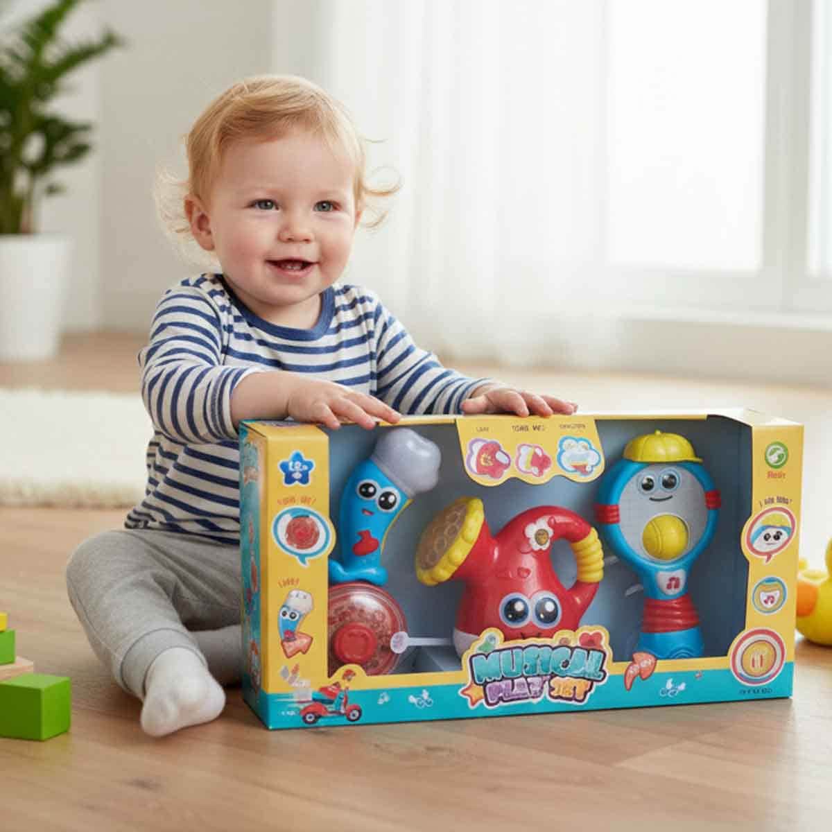 Kos Group Assorted Musical Play Set Toddler, 0-2 Years