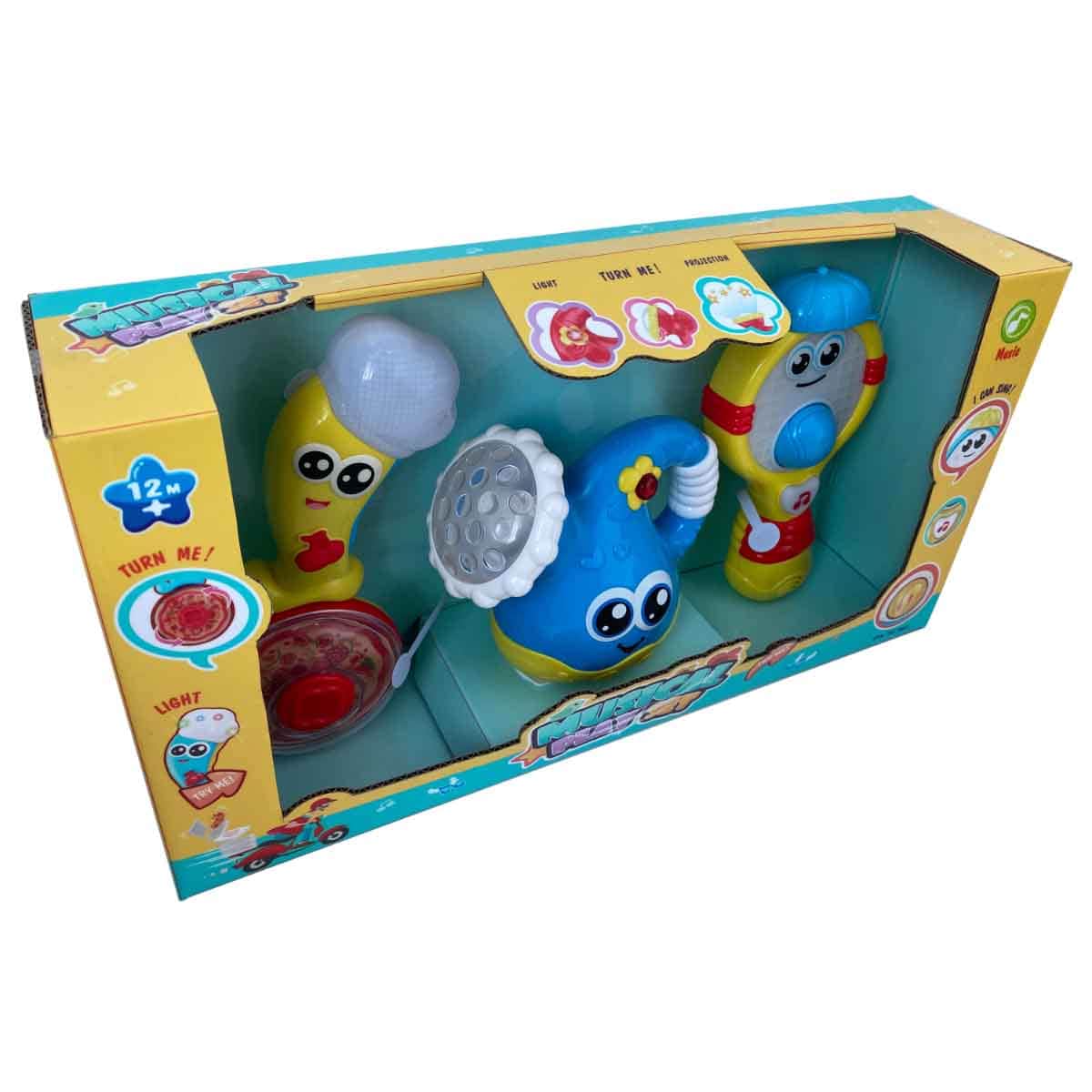 Kos Group Assorted Musical Play Set Toddler, 0-2 Years