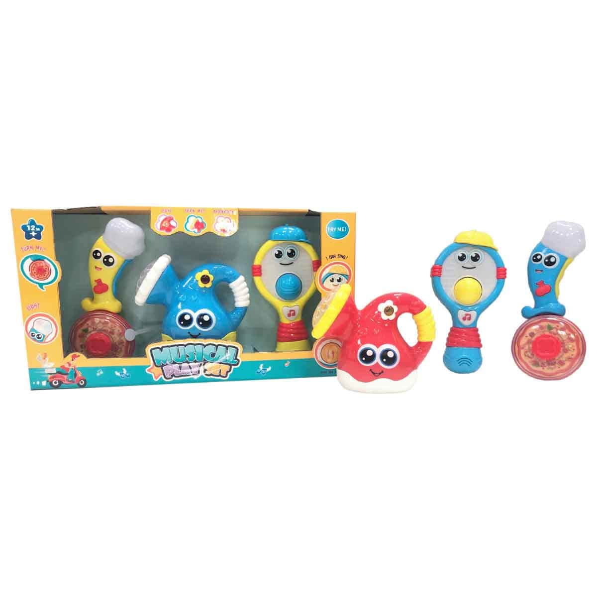 Kos Group Assorted Musical Play Set Toddler, 0-2 Years