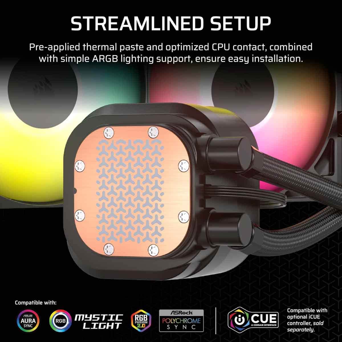 Corsair Nautilus 360 ARGB Liquid Cooler