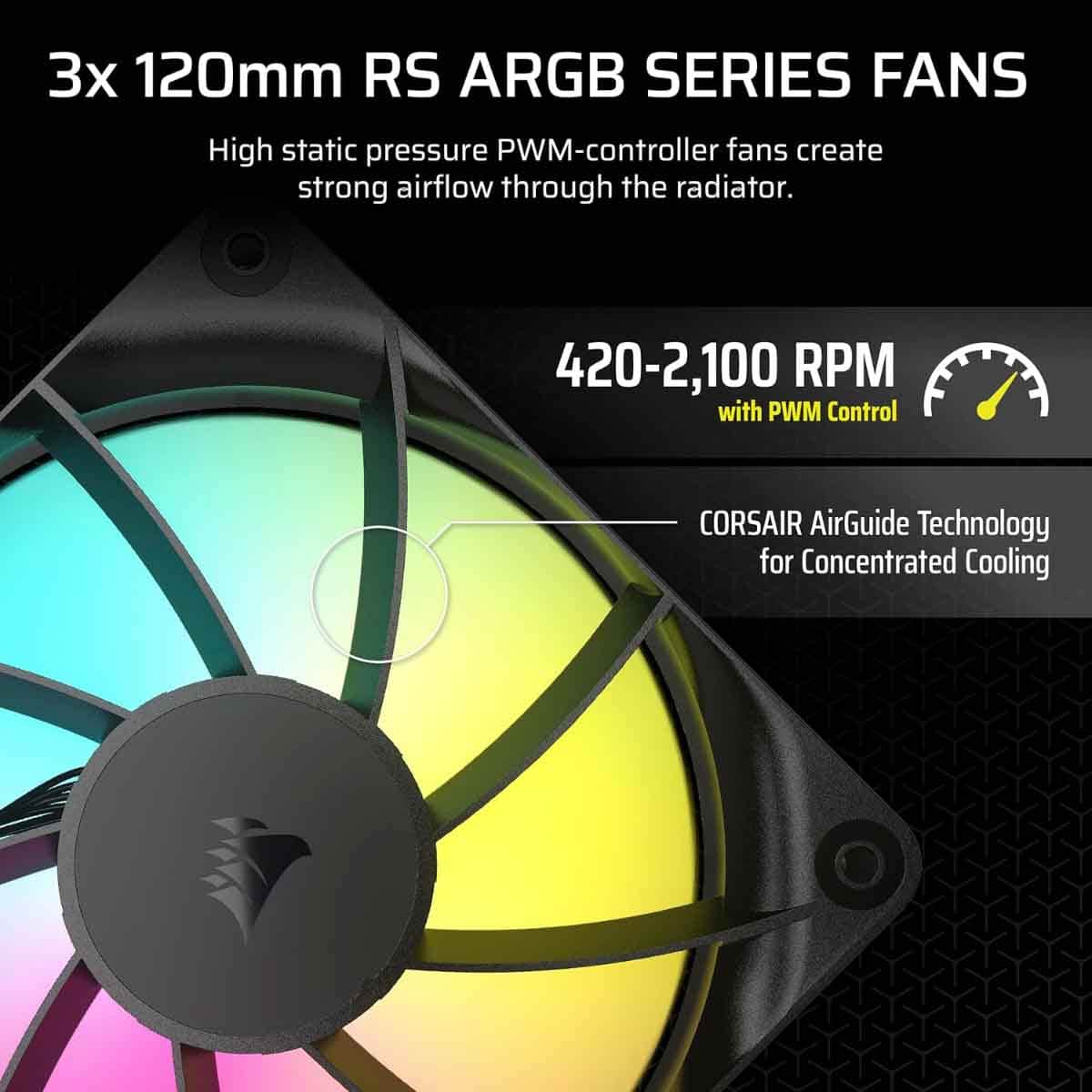Corsair Nautilus 360 ARGB Liquid Cooler
