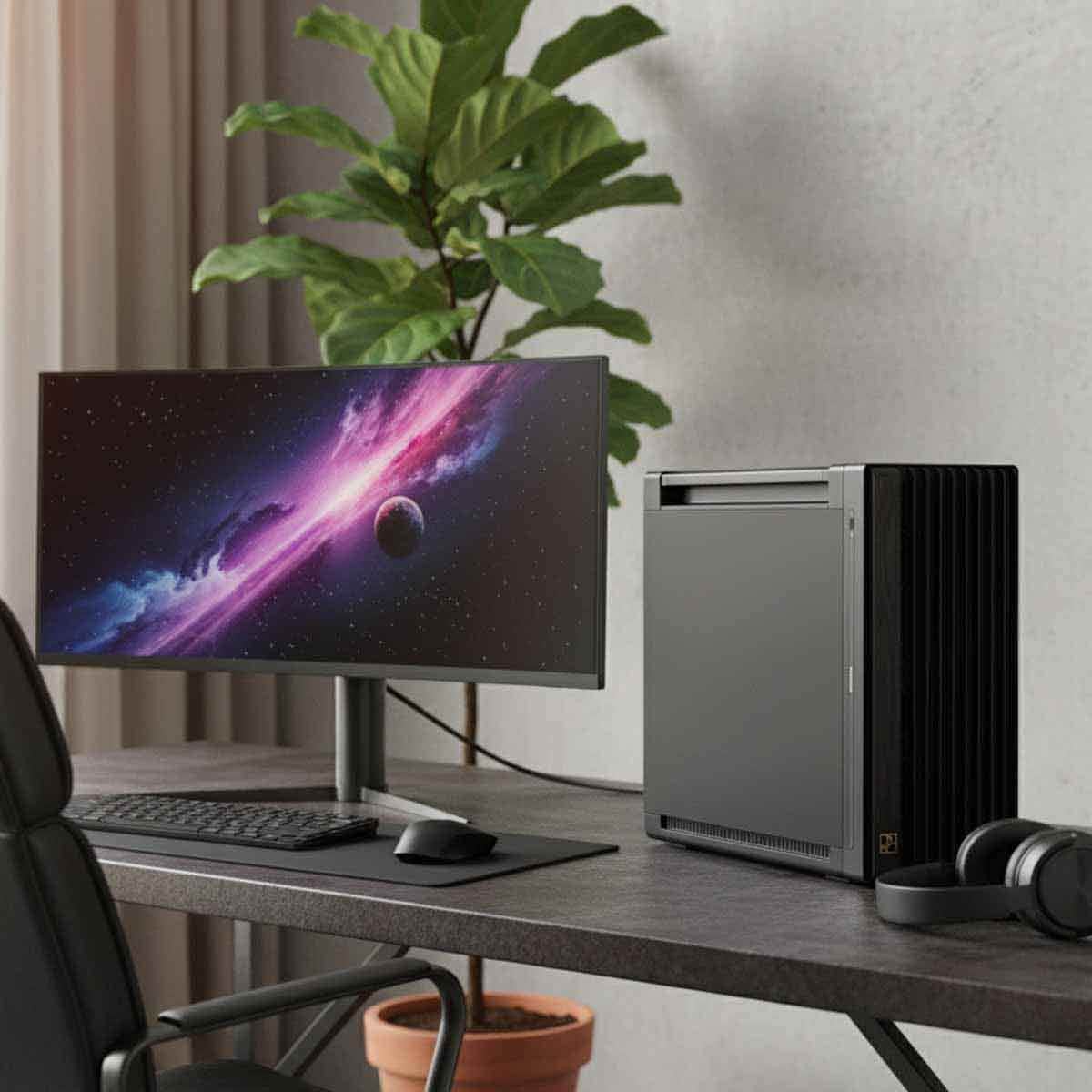 أسوس برو آرت PA602 إصدار الخشب بلوحة معدنية هيكل كمبيوتر E-ATX