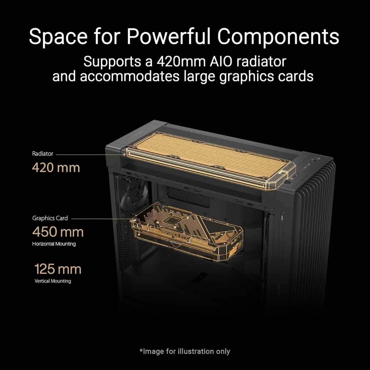 ASUS Proart PA602 Wood Edition E-ATX PC Case