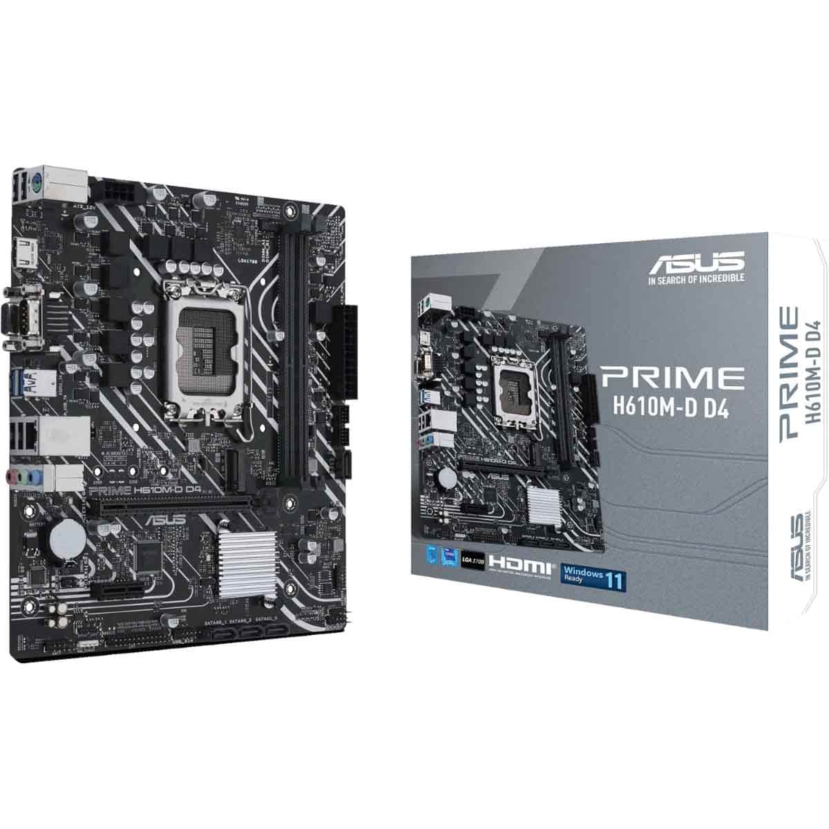 Asus Prime H610M-D D4 Motherboard