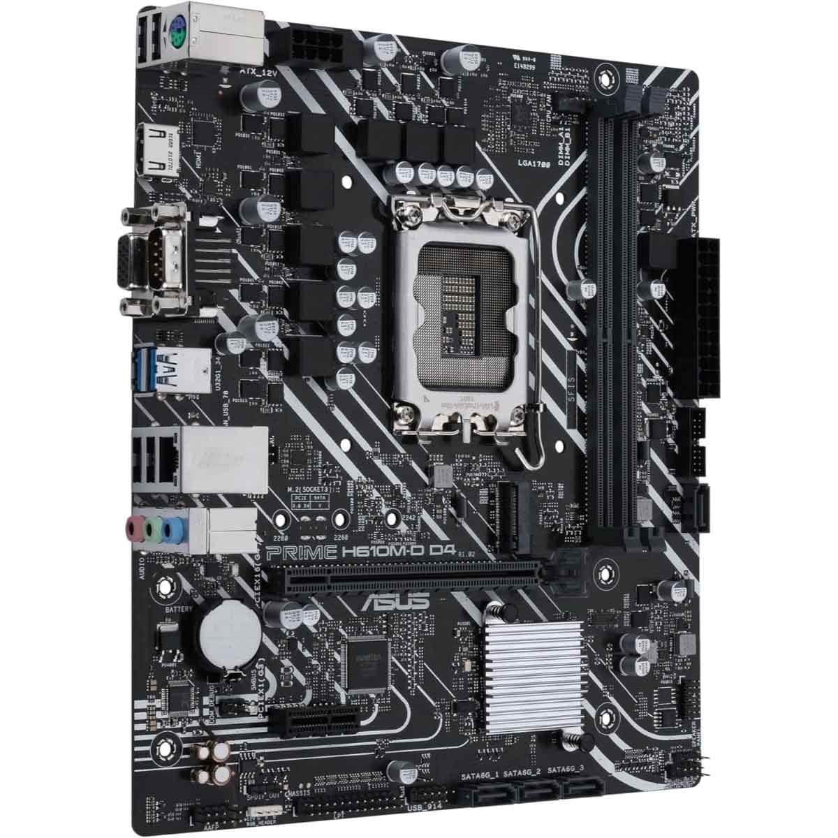 Asus Prime H610M-D D4 Motherboard