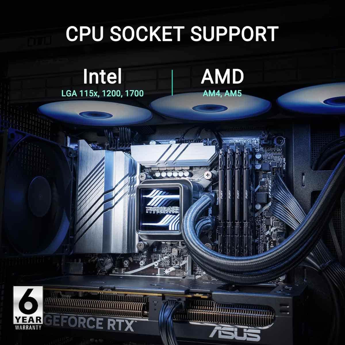 Asus Prime LC 240 ARGB Liquid CPU Cooler