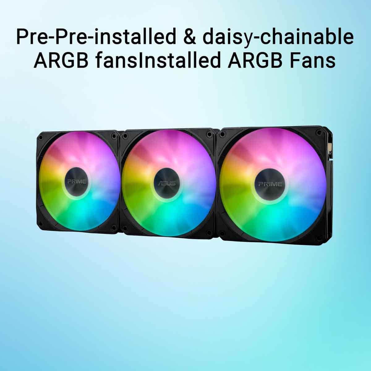Asus Black Prime LC 360 ARGB Liquid CPU Cooler