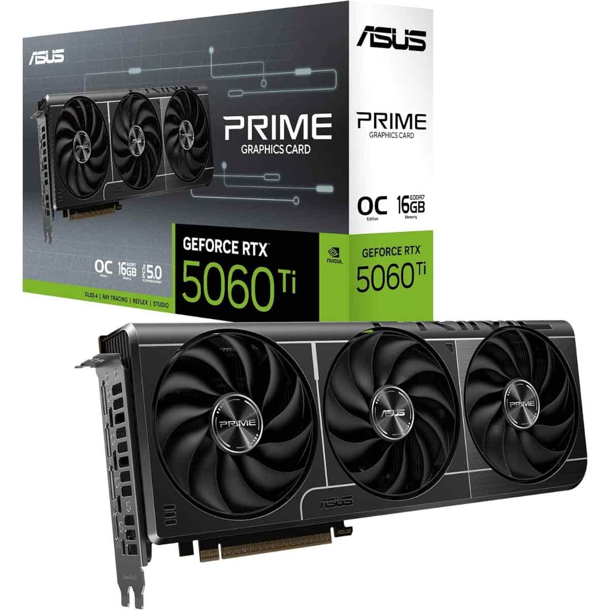 Asus Prime RTX 5060 Ti OC 16GB Graphics Card