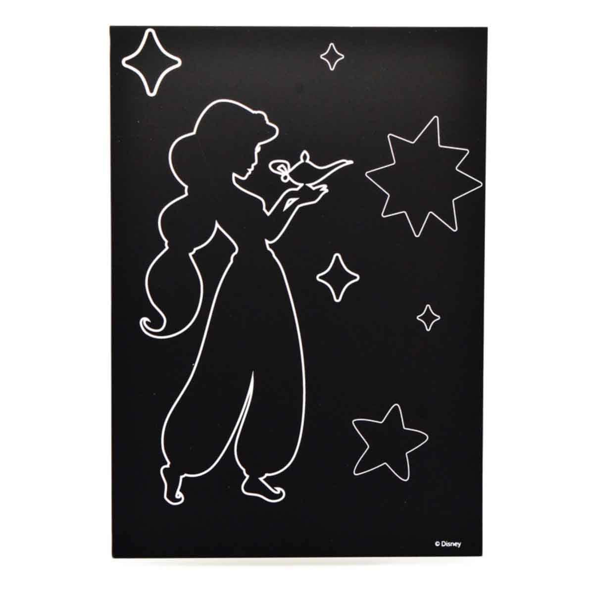Disney Princess Scratch Scribble Sticker Set Unisex, 3-4 Years