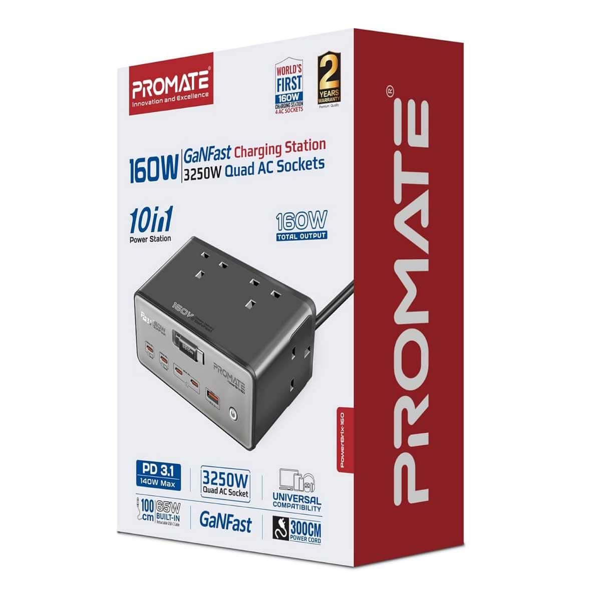 Promate 60W GaN Charging Station