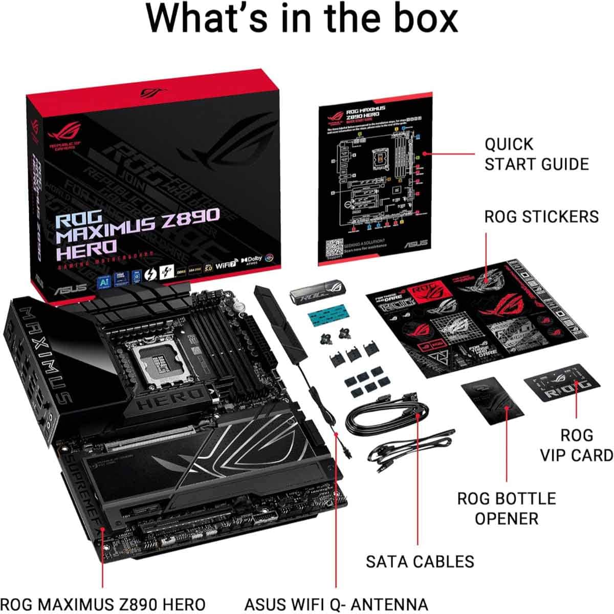 ASUS ROG Maximus Z890 Hero Gaming Motherboard