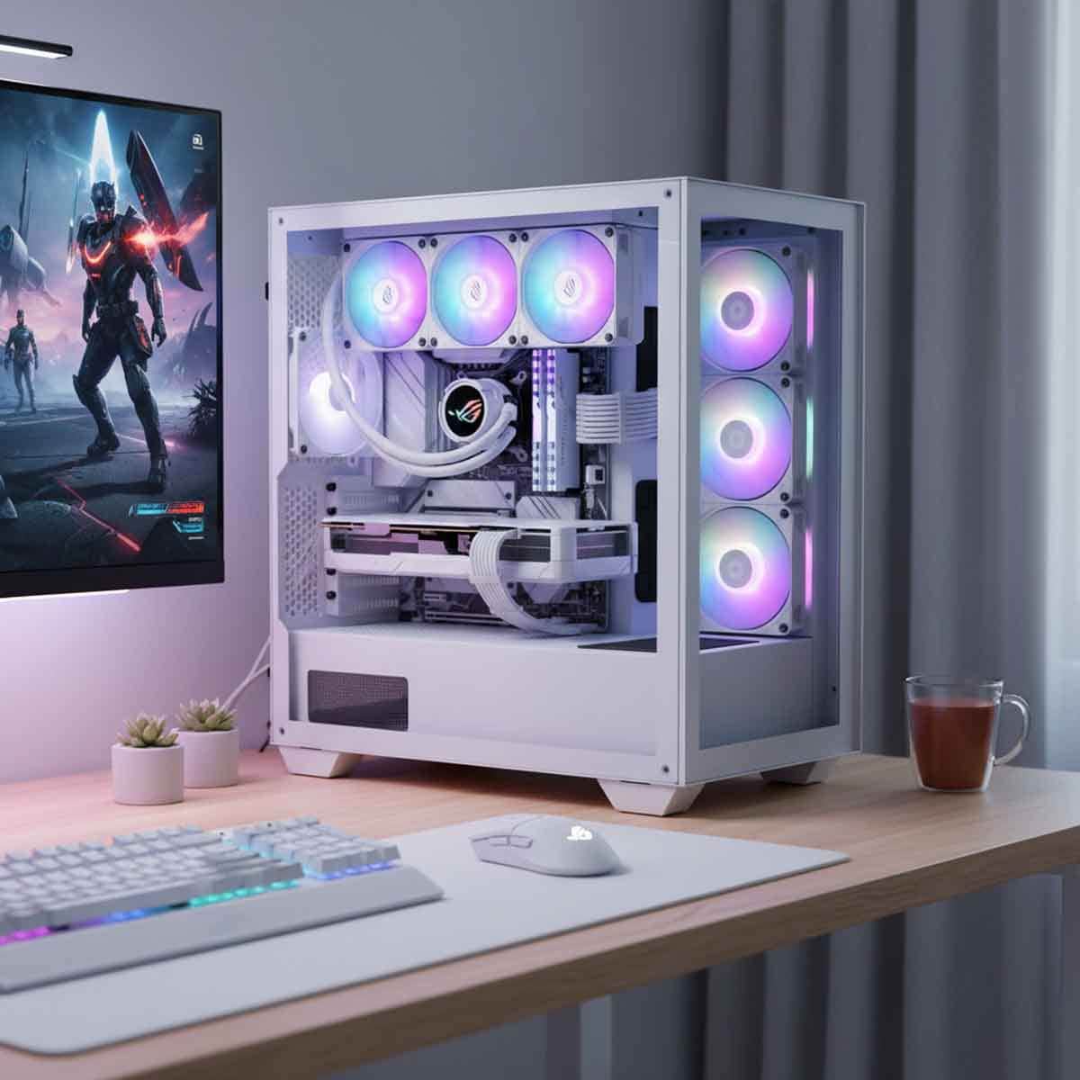 ASUS ROG White Strix LC II 360 ARGB Liquid CPU Cooler