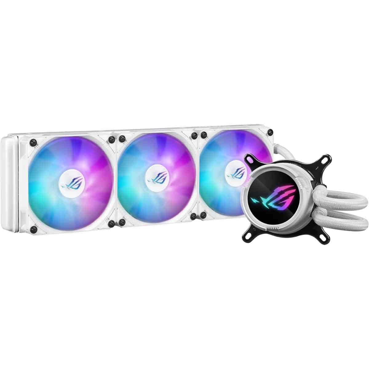 ASUS ROG White Strix LC II 360 ARGB Liquid CPU Cooler
