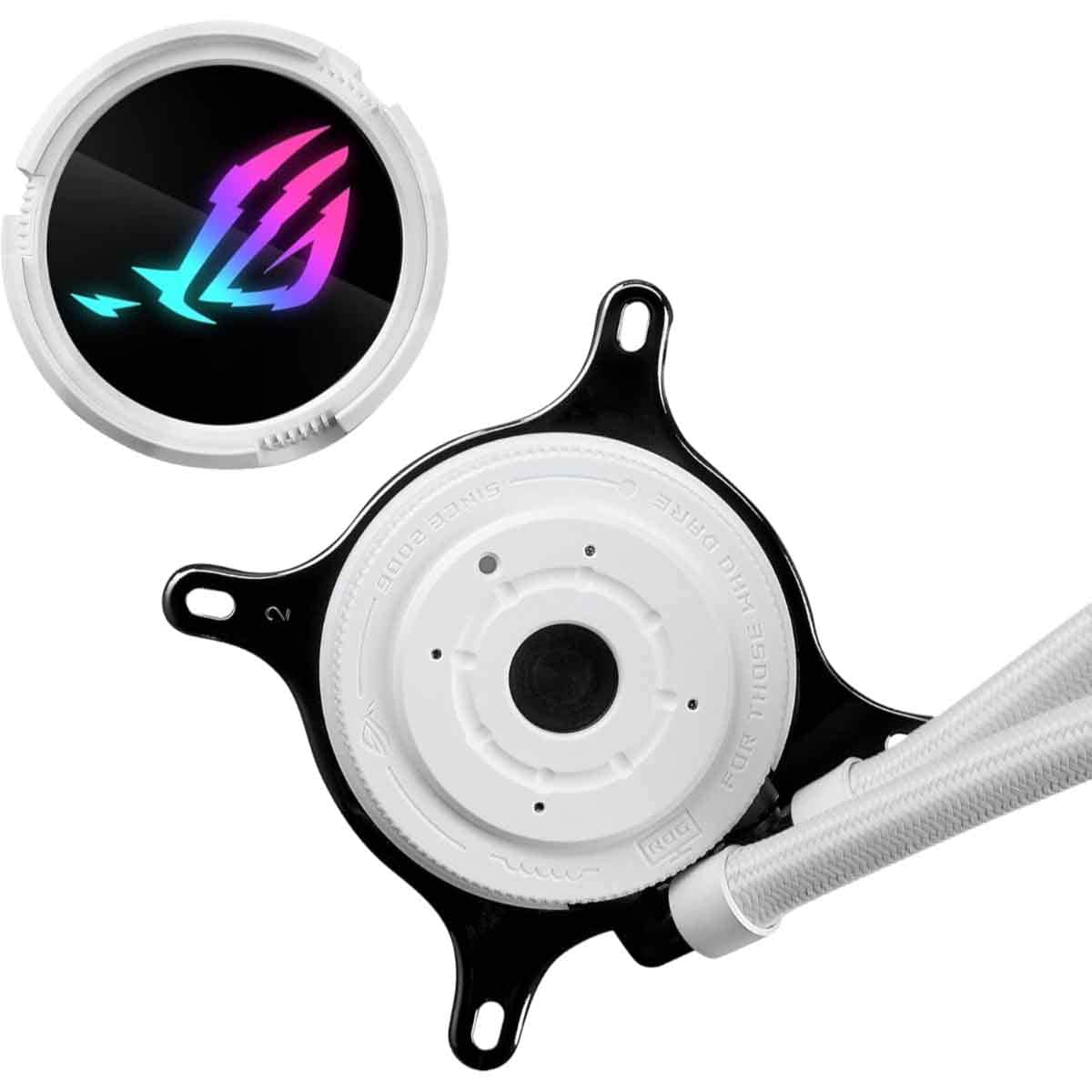 ASUS ROG White Strix LC II 360 ARGB Liquid CPU Cooler