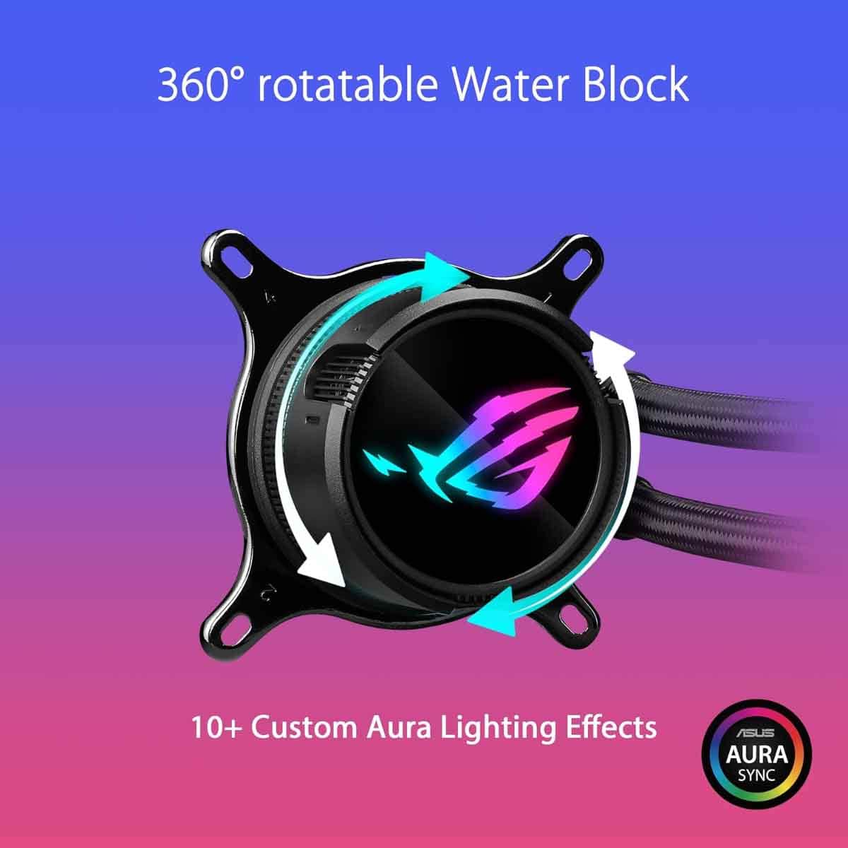 ASUS ROG Black Strix LC III 360 ARGB Liquid CPU Cooler