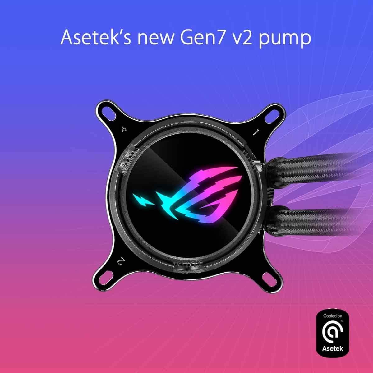 ASUS ROG Black Strix LC III 360 ARGB Liquid CPU Cooler