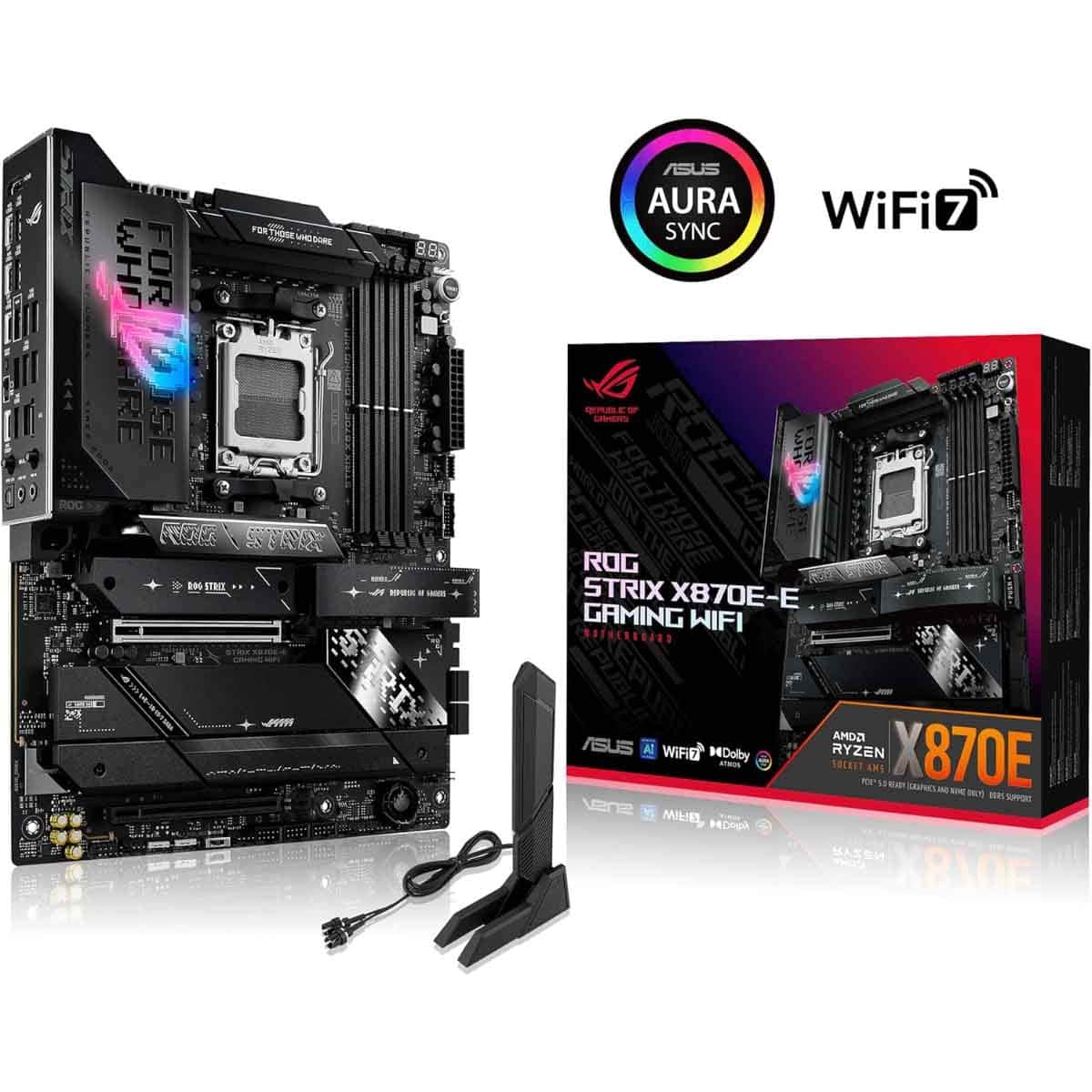 أسوس روج ستريكس X870E-E واي فاي لوحة أم للألعاب