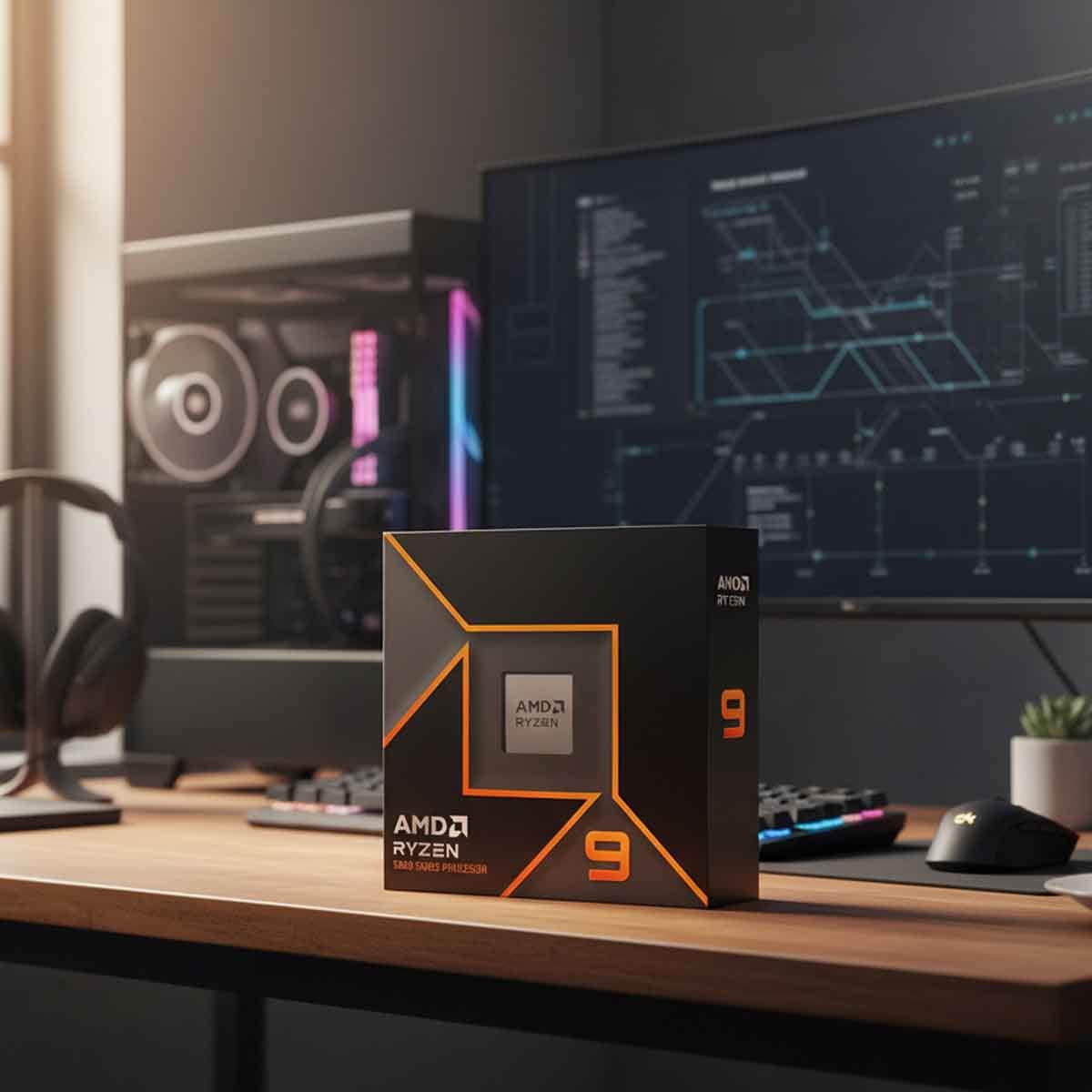 AMD Ryzen 9 9900X 4.4GHz 12-Core 24-Thread 76MB Processor