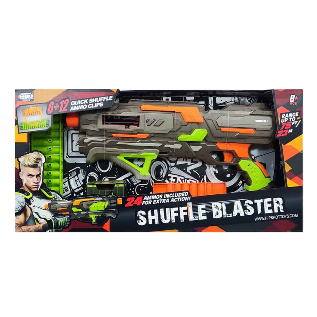 Hip Shot FJ9010 Soft Bullet Gun Toy Boys, 8-10 Years