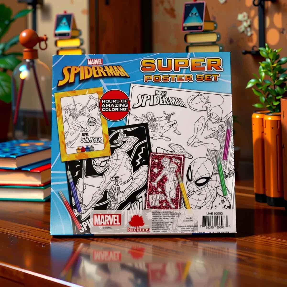 Spider-Man Super Poster Set Unisex, 3-4 Years