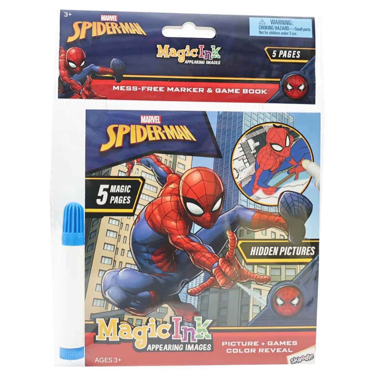 Spider-Man Mini Magic Ink Book Unisex, 3-4 Years