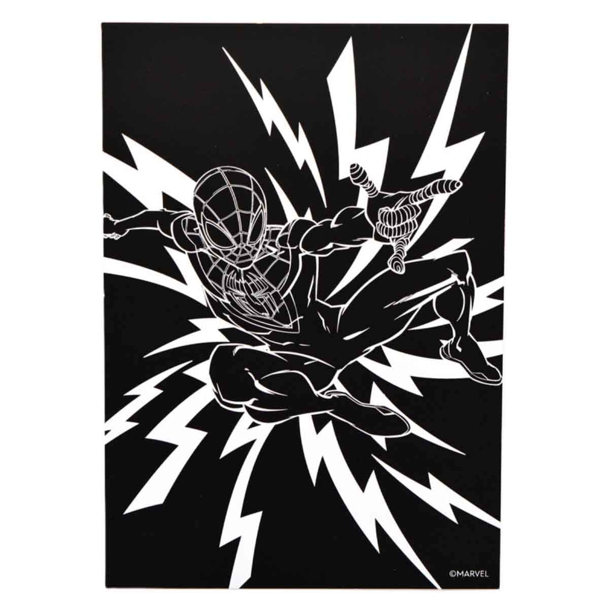 Spider-Man Scratch Scribble Sticker Set Unisex, 3-4 Years