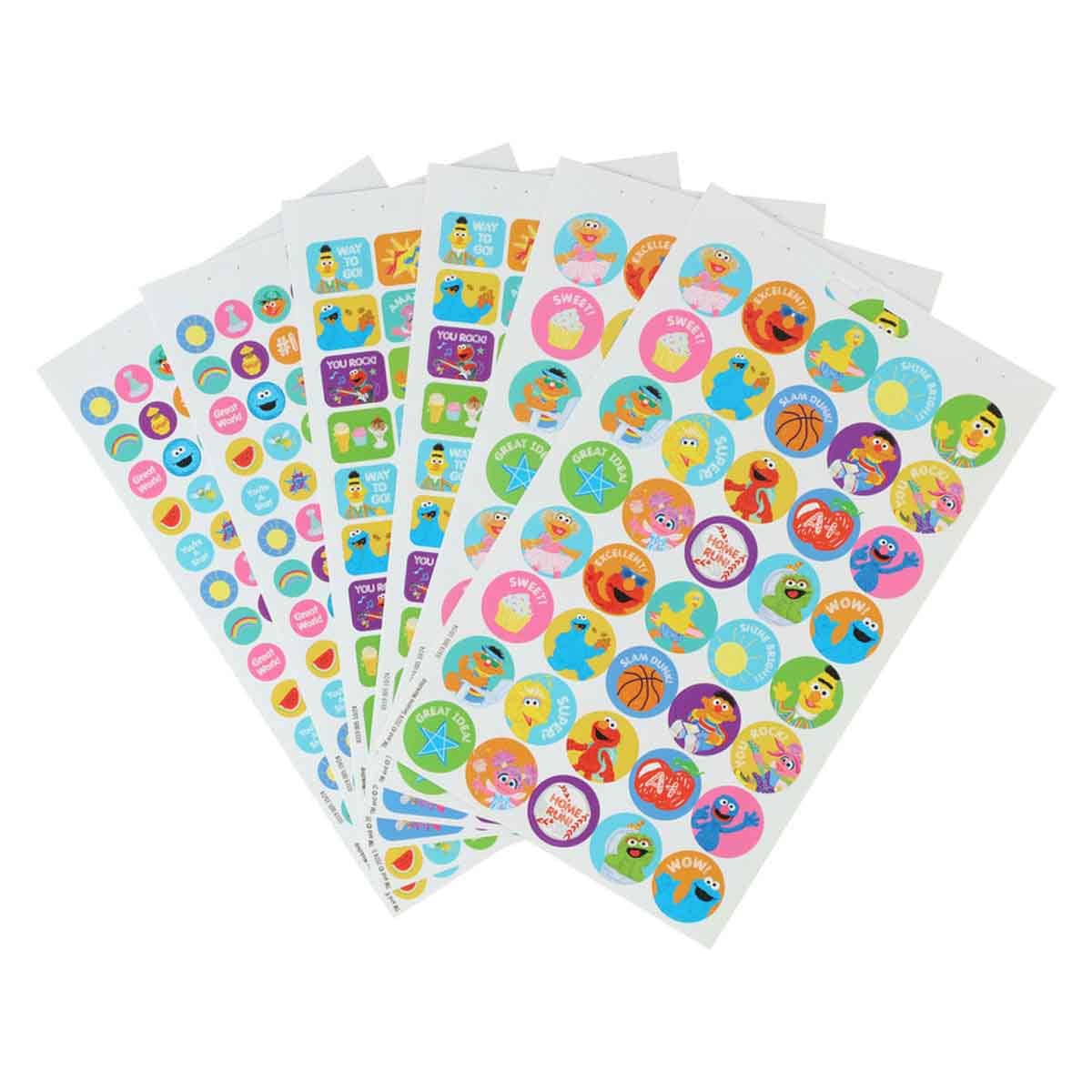 Sesame Street Fun & Reward 400+ Stickers Unisex, 3-4 Years