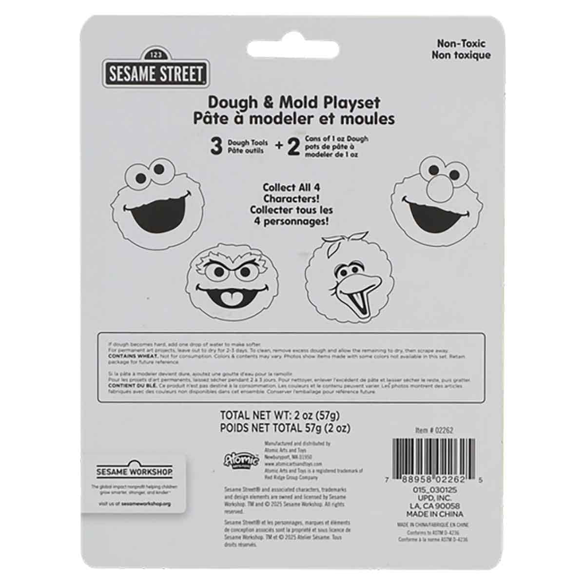 Sesame Street Dough & Mold Playset Unisex, 3-4 Years