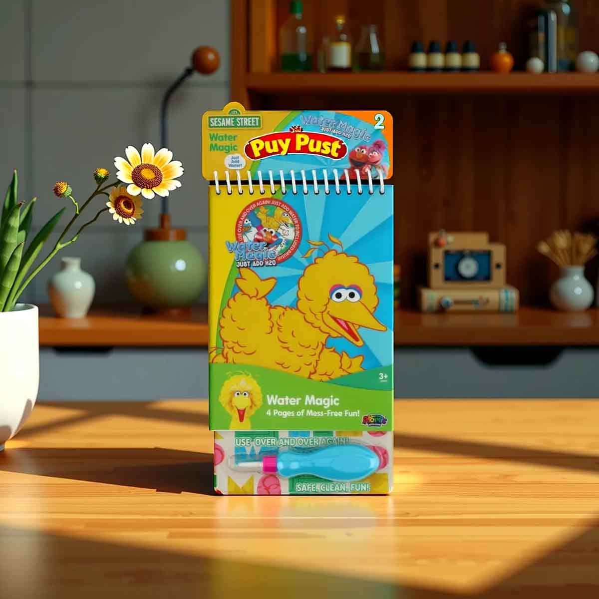 Sesame Street Duck Water Magic Coloring Kit Unisex, 3-4 Years