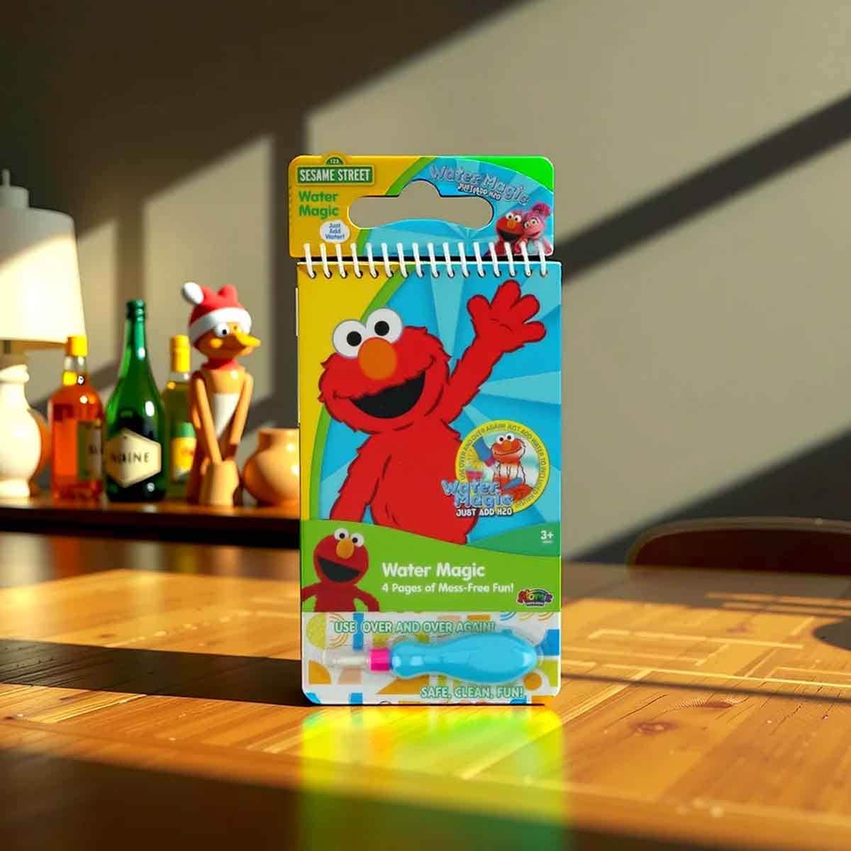 Sesame Street Elmo Water Magic Colouring Kit Unisex, 3-4 Years