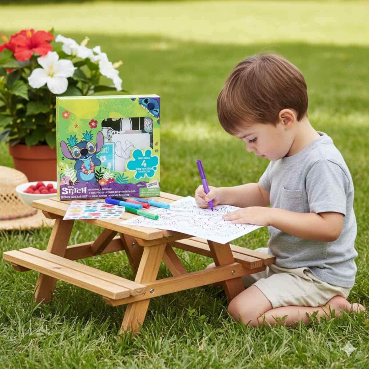 Disney Stitch Super Poster Activity Set Unisex, 3-4 Years