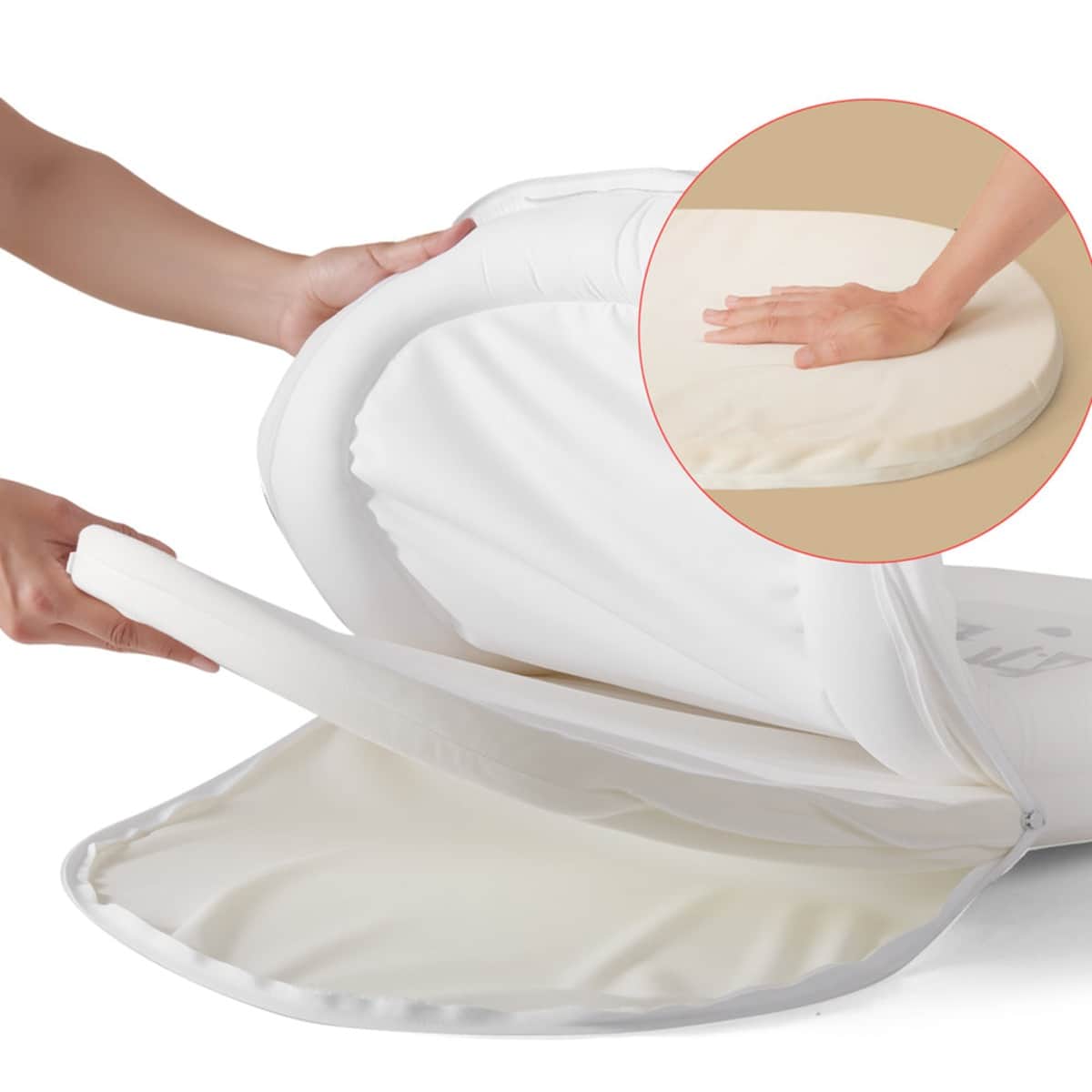Sunveno Pink Newborn Baby Nest