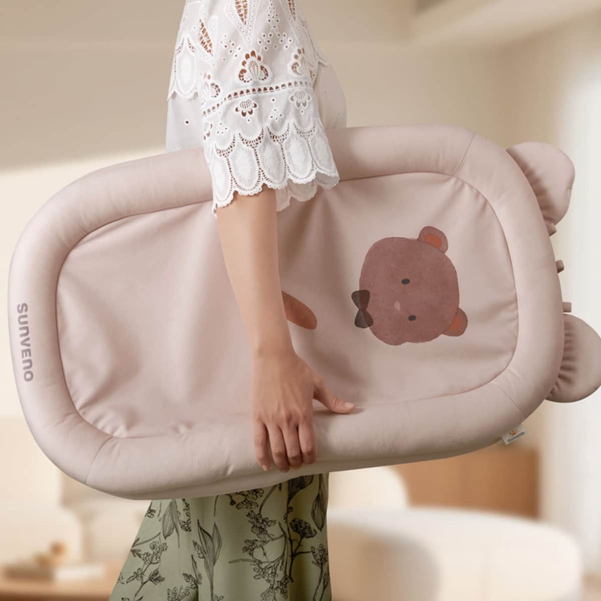 Sunveno Pink Newborn Baby Nest