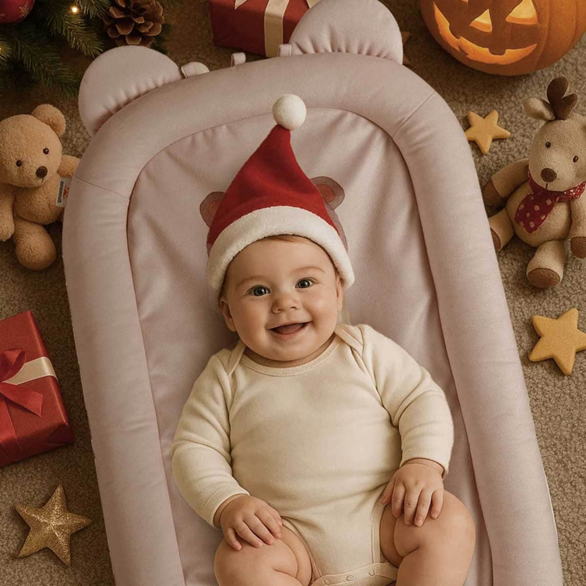 Sunveno Pink Newborn Baby Nest