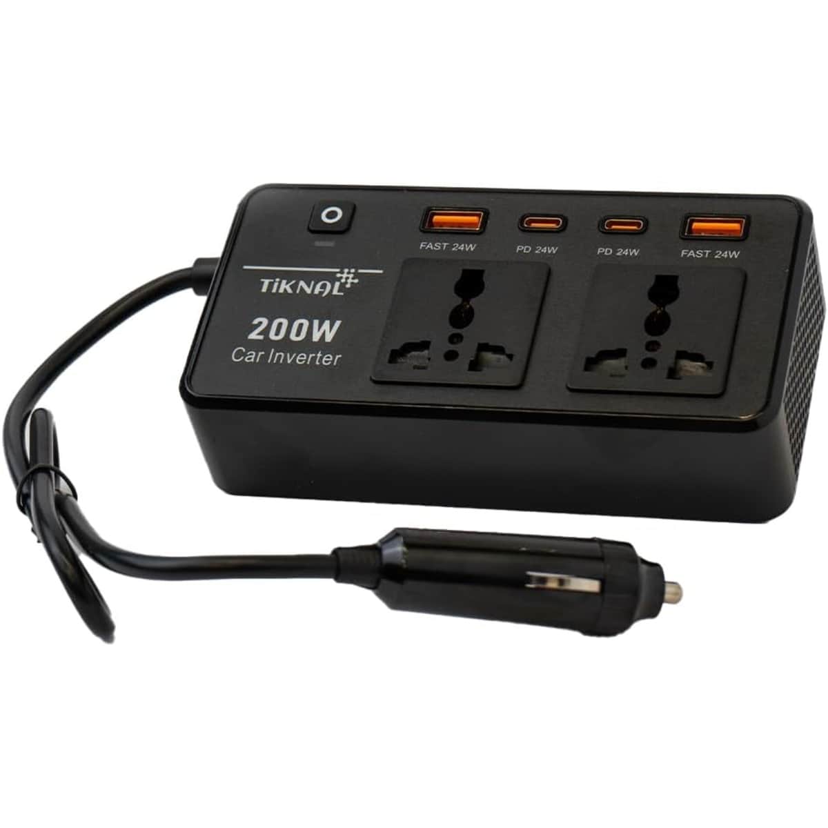 Tiknal 200W Car Power Inverter