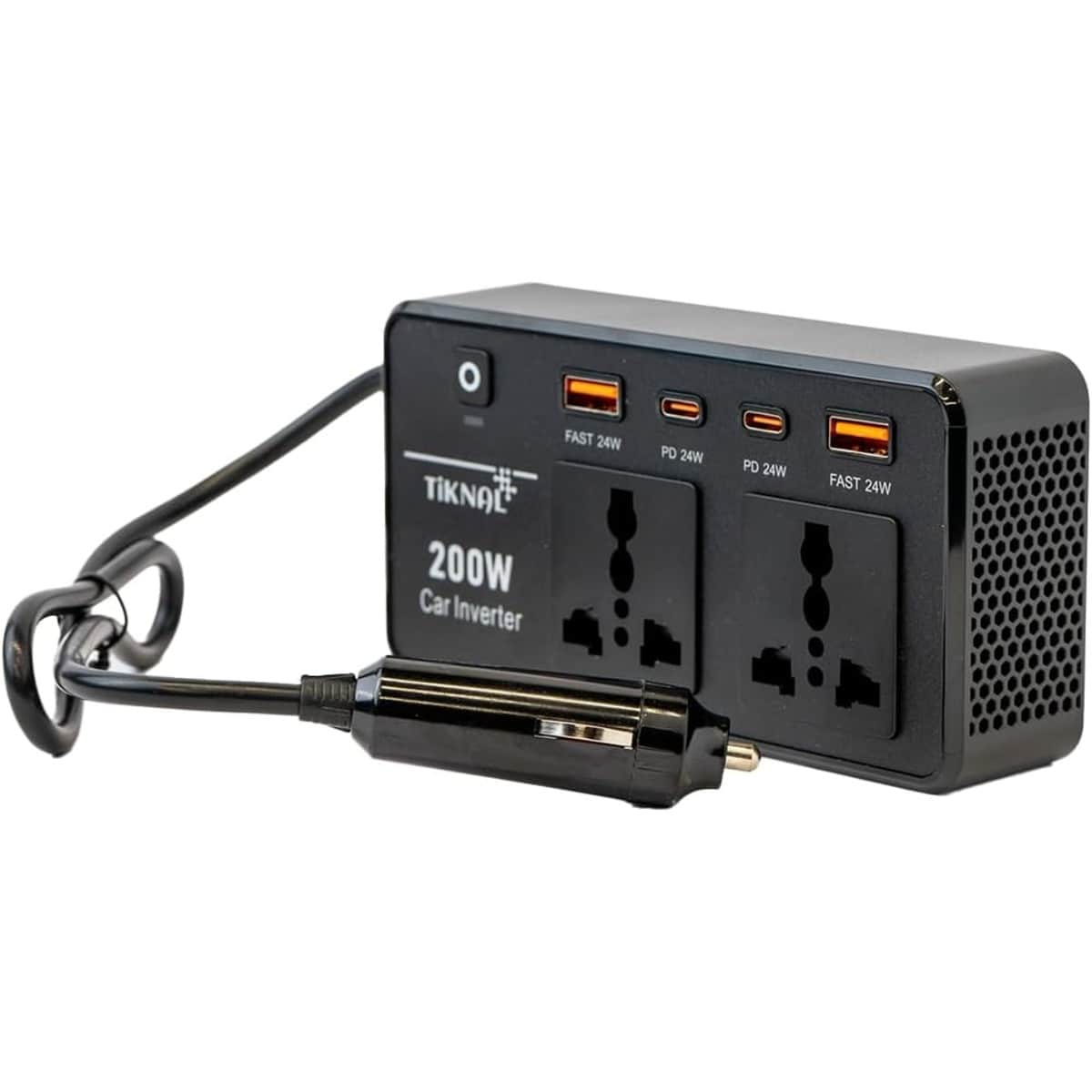 Tiknal 200W Car Power Inverter