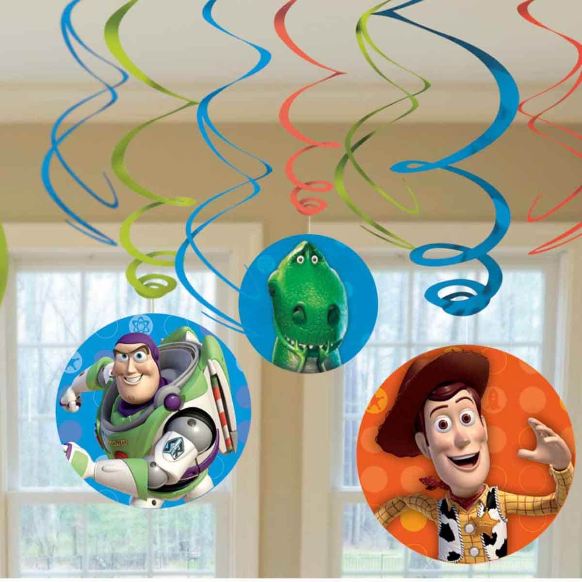 Disney & Pixar Toy Story 6-Piece Swirl Decoration Set
