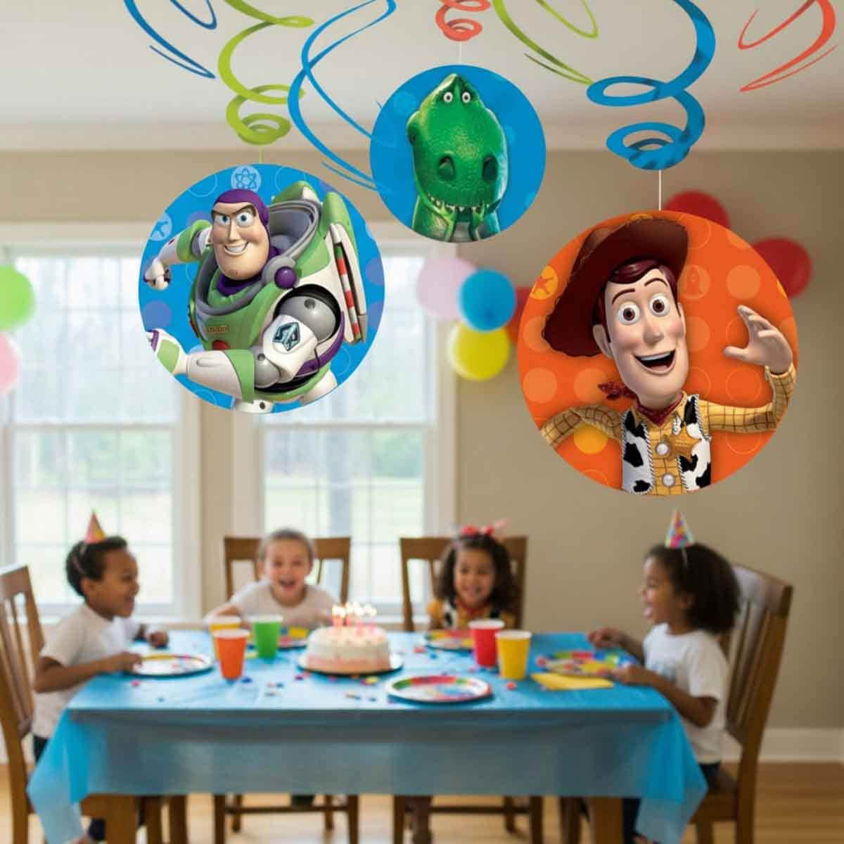 Disney & Pixar Toy Story 6-Piece Swirl Decoration Set