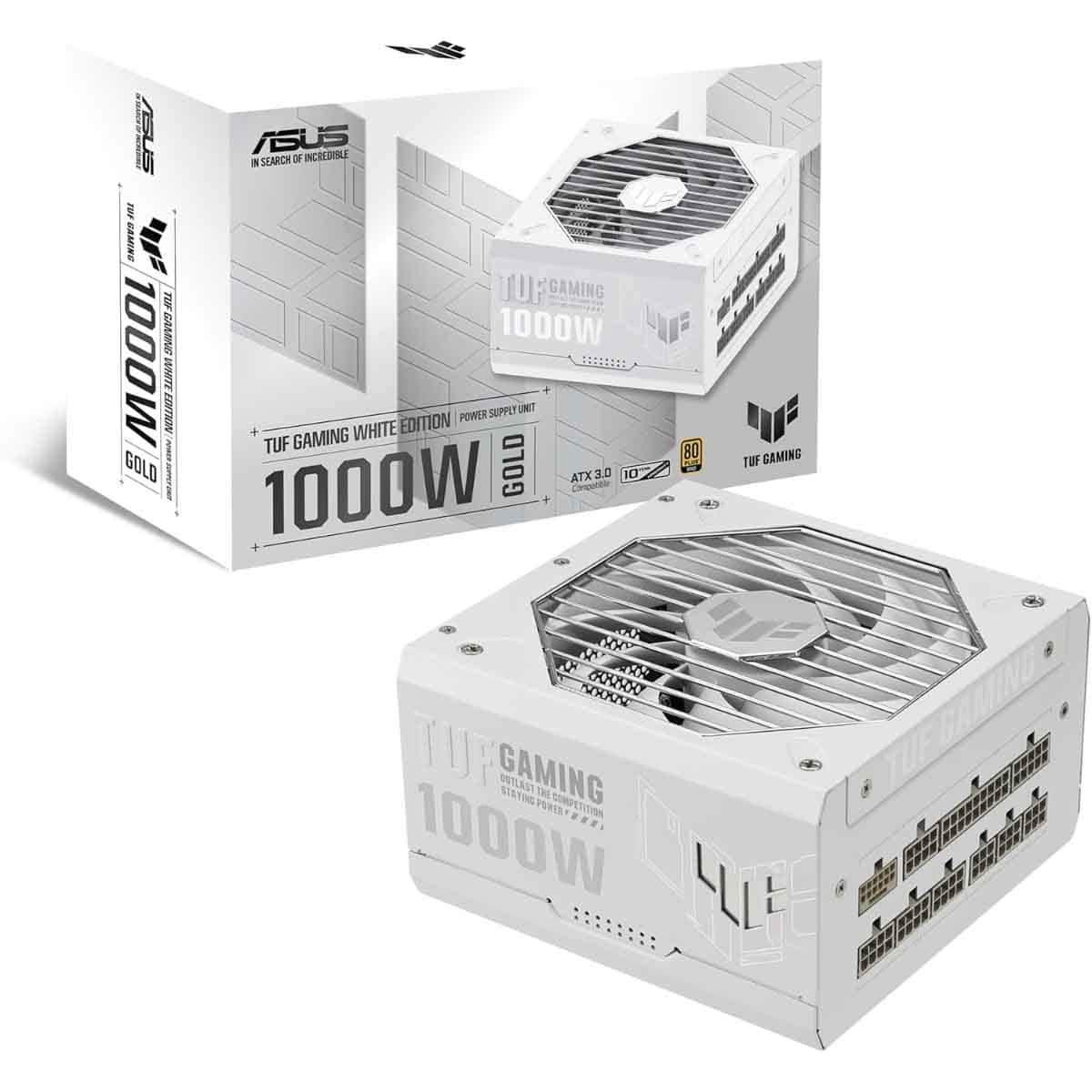 Asus TUF Gaming 1000G White Power Supply Unit