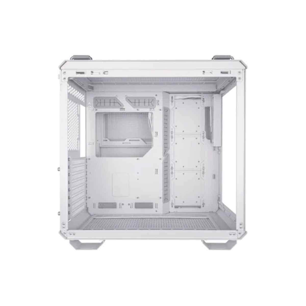 Asus White TUF Gaming GT502 Horizon TG ARGB Mid-Tower Gaming PC Case