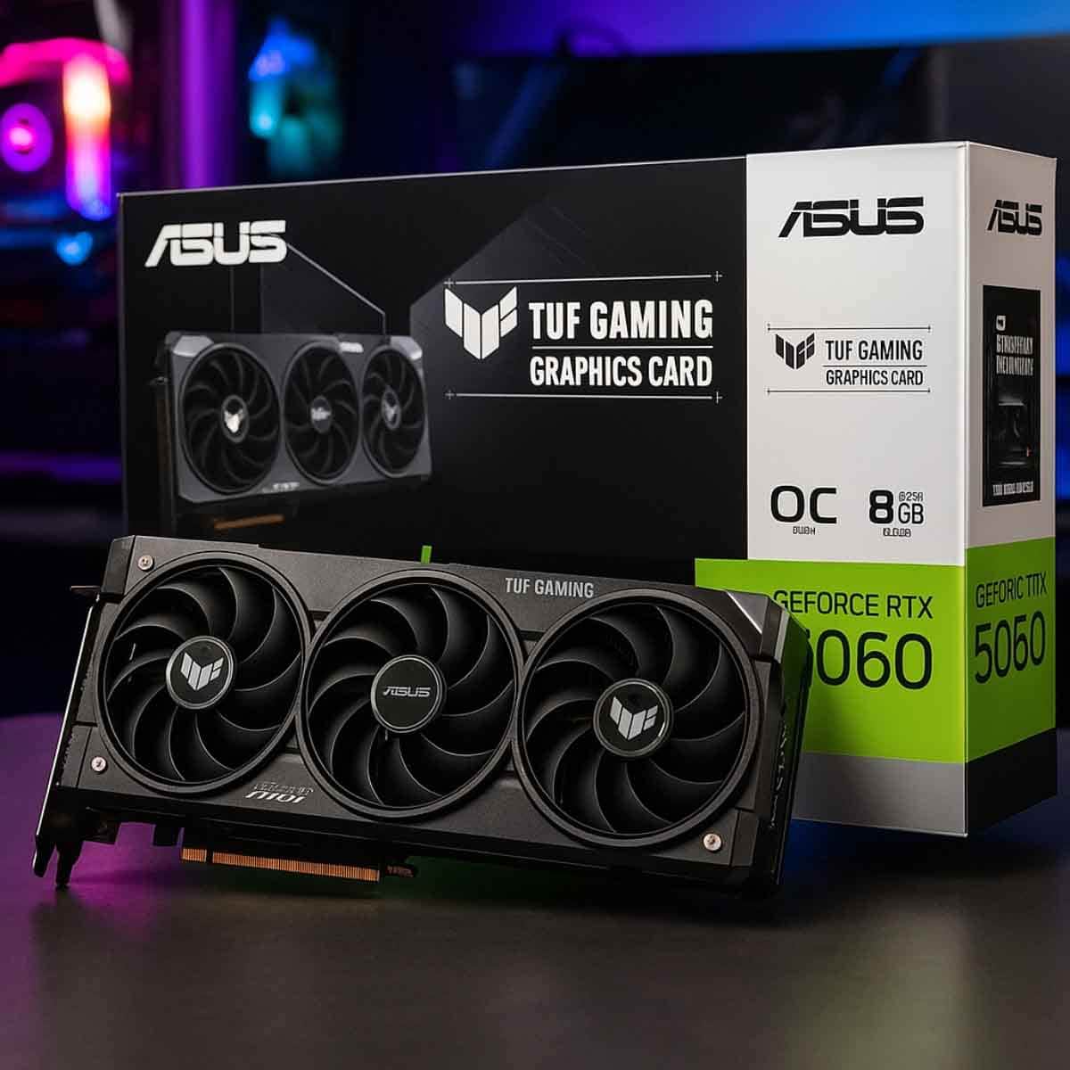 Asus TUF RTX 5060 OC 8GB Graphics Card