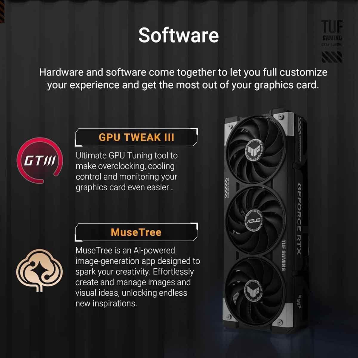 Asus TUF RTX 5060 OC 8GB Graphics Card
