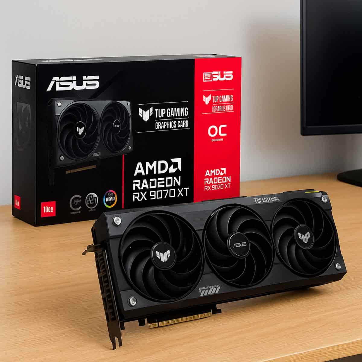 Asus TUF RX 9070 XT OC 16GB Gaming Graphics Card
